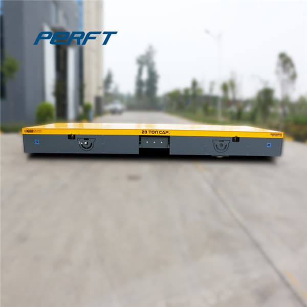 trackless transfer trolley with stand-off deck 75 tons